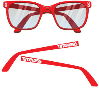 TIMELESS SUNGLASSES - Red