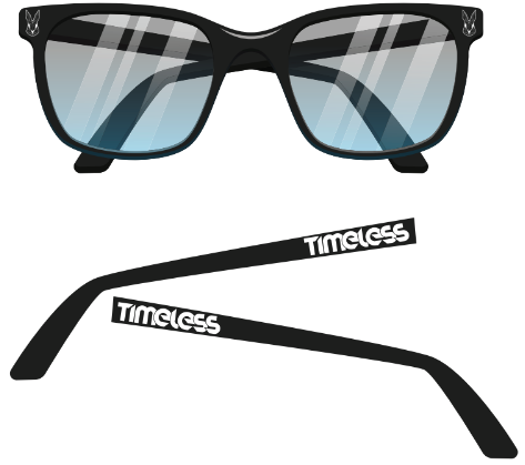 TIMELESS LUNETTES SOLEIL - Noir